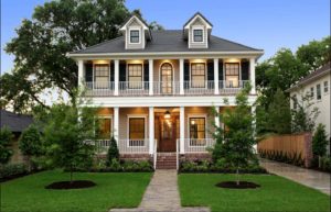 Upscale modern Southern Style home designs