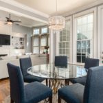 Dining room staged for taking listing photos that will sell your home