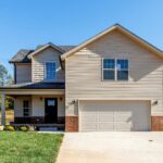 A new home built in The Boulders subdivision in Clarksville TN.